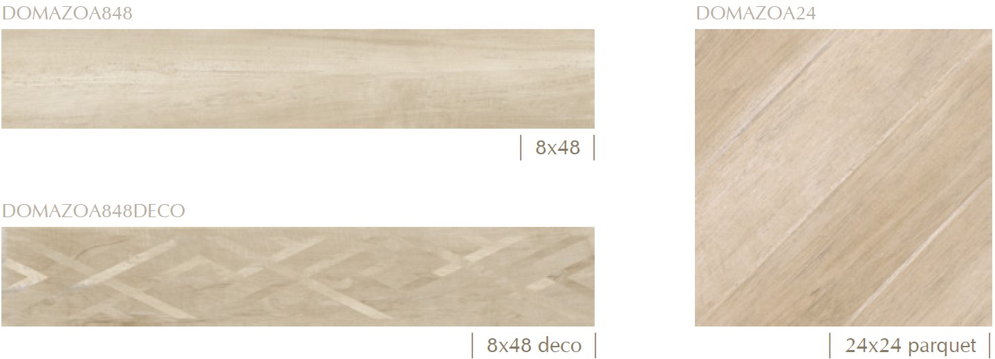 Oak - Available Porcelain Wood Look Tile -