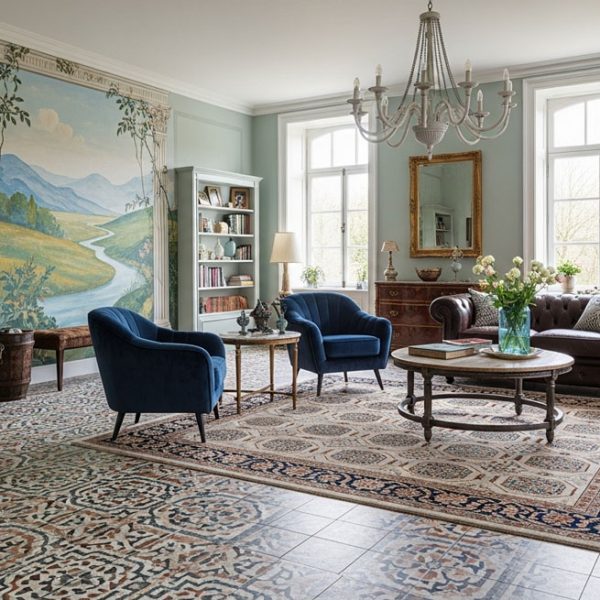 Designing a Timeless Interior with Mosaic Tiles and Professional Painting Services  600x600 - Home